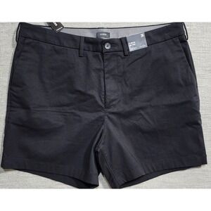 NWT Express Mens Hyper Stretch Temp Control Shorts Black 6 Inch Inseam Size 36